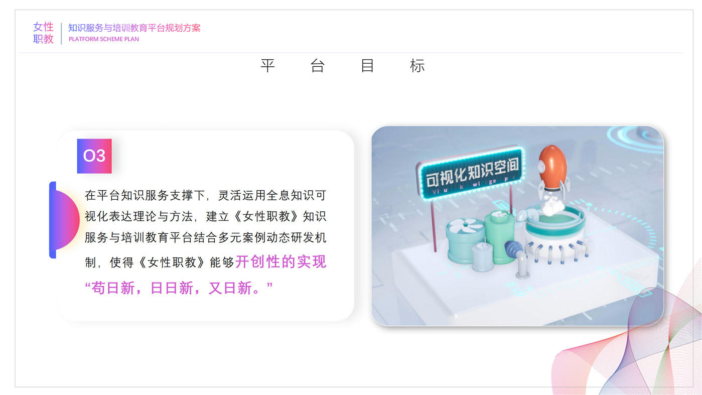 女性职教知识服务与培训教育平台规划方案